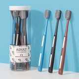 Household Portable 9 Hard Bristled Toothbrushes brandscluster