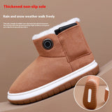 Electric Heating Cotton Shoes Charging Heating Boots Winter Home Office brandscluster