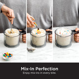Ninja CREAMi Scoop & Swirl Ice Cream and Soft Serve Maker, Sorbet, Milkshake, Frozen Yogurt, Low Calories Program & More, 13-in-1, Soft Serve Handle & (2) CREAMi 2-in-1 16oz Pints, NC701 brandscluster