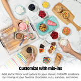 Ninja CREAMi Scoop & Swirl Ice Cream and Soft Serve Maker, Sorbet, Milkshake, Frozen Yogurt, Low Calories Program & More, 13-in-1, Soft Serve Handle & (2) CREAMi 2-in-1 16oz Pints, NC701 brandscluster