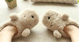 Home Cartoon Dog Soft Plush Slippers brandscluster