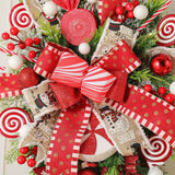 Christmas Wreath Candy Tree Door brandscluster