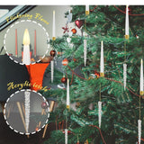Christmas Candle LED Indoor Holiday Christmas Tree Ornaments  Festive Atmosphere Decoration Christmas Pendant brandscluster