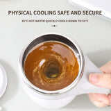 Rechargeable Model Automatic Stirring Cup Coffee Cup High Value Electric Stirring Cup Lazy Milkshake Rotating Magnetic Water Cup brandscluster