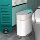 Kitchen Storage Box Trash Can Induction  Automatic Smart Dustbin brandscluster