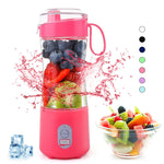 Portable Blender for Shakes & Smoothies | Single Serve Travel Juicer Mixer Cup with USB Rechargeable Battery brandscluster