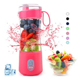 Portable Blender for Shakes & Smoothies | Single Serve Travel Juicer Mixer Cup with USB Rechargeable Battery brandscluster