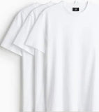 H&M
Men White Regular Fit Round-Neck T-Shirt brandscluster