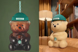 New Starbucks Latin American Glass Bear Bottle With Bear Tumbler Green Carry Bag brandscluster