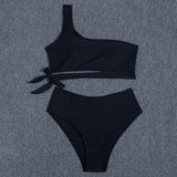 Women's High Waist Bikini Swimsuit With Straps brandscluster