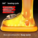 Electrothermal Couple Household Rechargeable Heating Shoes brandscluster