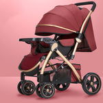 R for Rabbit Pocket Stroller Lite Baby Stroller, Portable Travel Friendly Pre Installed Baby Trolley Stroller & Pram for Newborn Babies of Age 0 to 3 Years brandscluster