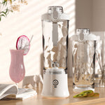 Portable Blender Juicer Personal Size Blender For Shakes And Smoothies With 6 Blade Mini Blender Kitchen Gadgets brandscluster
