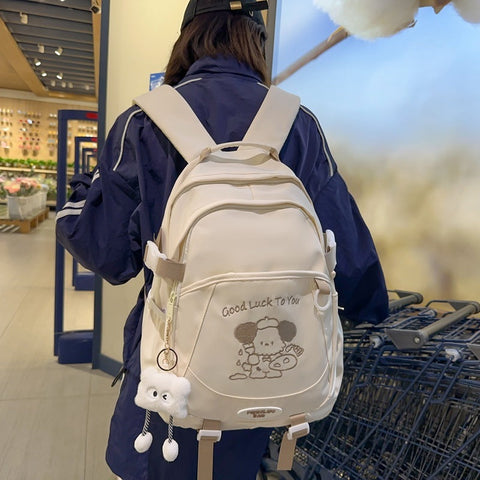 Middle School Women College Students' Backpack brandscluster