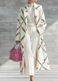 Casual Lapel Long-sleeved Long Coat brandscluster