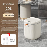 Kitchen Storage Box Trash Can Induction  Automatic Smart Dustbin brandscluster