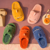 MERISHOPP®Fuzzy Shark Slippers Animal ... brandscluster