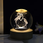Creative 3D Laser Carved Crystal Ball Bedroom Small Night Lamp 4.2 ⭐⭐⭐⭐⭐” 300 ratings - brandscluster