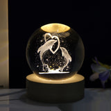 Creative 3D Laser Carved Crystal Ball Bedroom Small Night Lamp 4.2 ⭐⭐⭐⭐⭐” 300 ratings - brandscluster