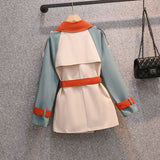 Slim-fit Slim British Style Plus-size Coat For Women brandscluster