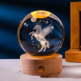 Luminous 3d Inner Carved Crystal Ball Small Night Lamp 4.2 ⭐⭐⭐⭐⭐” 200 ratings - brandscluster