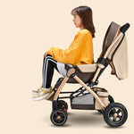 R for Rabbit Pocket Stroller Lite Baby Stroller, Portable Travel Friendly Pre Installed Baby Trolley Stroller & Pram for Newborn Babies of Age 0 to 3 Years brandscluster