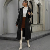 Long Lamb Wool Coat With Integrated Fur brandscluster
