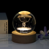 Creative 3D Laser Carved Crystal Ball Bedroom Small Night Lamp 4.2 ⭐⭐⭐⭐⭐” 300 ratings - brandscluster