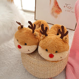 Winter Warm Home Floor Animal Dog Slippers brandscluster