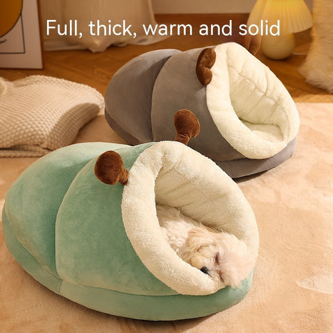 Pet Bed Winter Cat Dog Slippers Small Nest brandscluster
