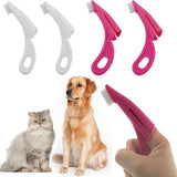 Pet Finger Toothbrush Teddy Dog Brush Bad Breath Tartar Teeth Tool Dog Cat Cleaning Supplies 2 Colors Cat Dog Toothbrushes brandscluster