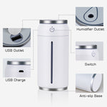 Hot Selling Car Humidifier 220ML Mini USB Aroma Diffuser Wholesale Air Humidificator brandscluster