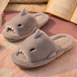 MERISHOPP®Fuzzy Shark Slippers Animal ... brandscluster