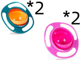 Anti-Spill design, the inner bowl with gyroscopic motion can rotate 360 degrees to keep dry food inside and avoid food spilling. NOTE: The bowl might fall apart ... brandscluster