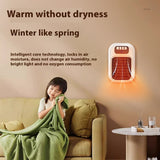 Wall Mounted Portable Small Electric Heater With Remote Control, Adjustable Silent Thermostat Suitable For Winter Home Offices Bathroom brandscluster