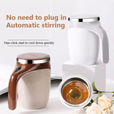 Rechargeable Model Automatic Stirring Cup Coffee Cup High Value Electric Stirring Cup Lazy Milkshake Rotating Magnetic Water Cup brandscluster