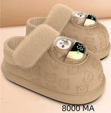 Electrothermal Couple Household Rechargeable Heating Shoes brandscluster