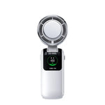 New Ice Pack High-Speed Handheld Eletirc Fan Speed Adjustable Folding Mini Fan Portable Outdoor Hanging Neck Small Fan brandscluster