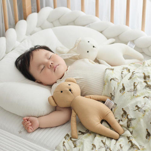 Baby Bear Comforter Toy – Soft Plush Security Blanket for Infants & Toddlers brandscluster