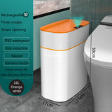 Kitchen Storage Box Trash Can Induction  Automatic Smart Dustbin brandscluster