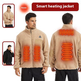 Smart Heating Coat Three-control Four-zone Electric Heating Warm Coat brandscluster