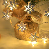 Christmas LED Light String Santa brandscluster