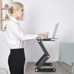 Laptop Desk, Alloyseed Foldable Laptop Table Stand 4.2 ⭐⭐⭐⭐⭐” 209 ratings - brandscluster