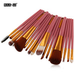 MAANGE 6/15/18Pcs Makeup Brushes Tool Set Cosmetic ... 4.2 ⭐⭐⭐⭐⭐” 200 ratings - brandscluster