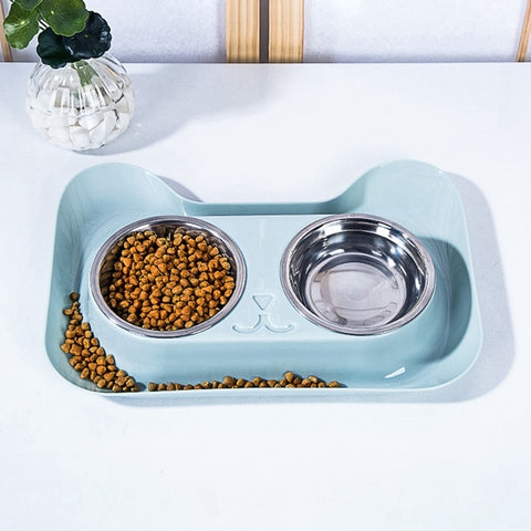 WXLAA Double Stainless Steel Dog Cat Bowls with Non-Spill ... 4.2 ⭐⭐⭐⭐⭐” 300 ratings - brandscluster