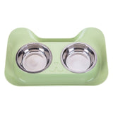 WXLAA Double Stainless Steel Dog Cat Bowls with Non-Spill ... 4.2 ⭐⭐⭐⭐⭐” 300 ratings - brandscluster