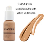 Matte Oil Control PHOERA Liquid Foundation, Full Concealer 4.7 ⭐⭐⭐⭐⭐” 600 ratings - brandscluster