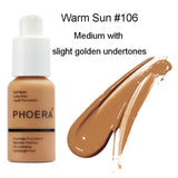 Matte Oil Control PHOERA Liquid Foundation, Full Concealer 4.7 ⭐⭐⭐⭐⭐” 600 ratings - brandscluster