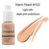 Matte Oil Control PHOERA Liquid Foundation, Full Concealer 4.7 ⭐⭐⭐⭐⭐” 600 ratings - brandscluster