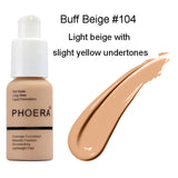 Matte Oil Control PHOERA Liquid Foundation, Full Concealer 4.7 ⭐⭐⭐⭐⭐” 600 ratings - brandscluster